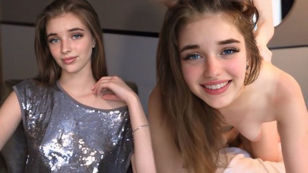 色情是她的激情 - 她乞求三人行